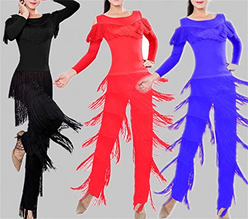 キッズ ラテンダンス フリンジパンツ 2022 ダンス練習服 女の子