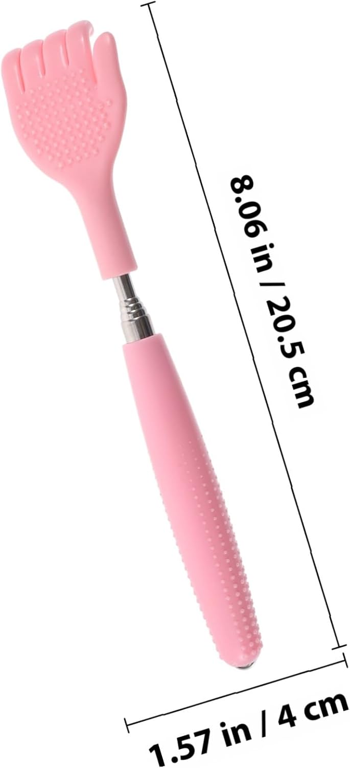 Retractable Back Scratcher with Long Handle for Men and Women Lightweight Portable Body Scratching Massage Tool Smooth Comfortable Claw for Itch Relief and Relaxation