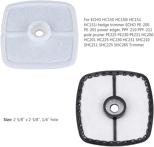 Miniatura 3 de HUSWELL Kit de afinación de filtro de aire para Echo SRM-225 SRM2100 SRM-210 SRM211 SRM230 recortadora de cuerdas PB200 PB201 PB250 PB250LN soplador