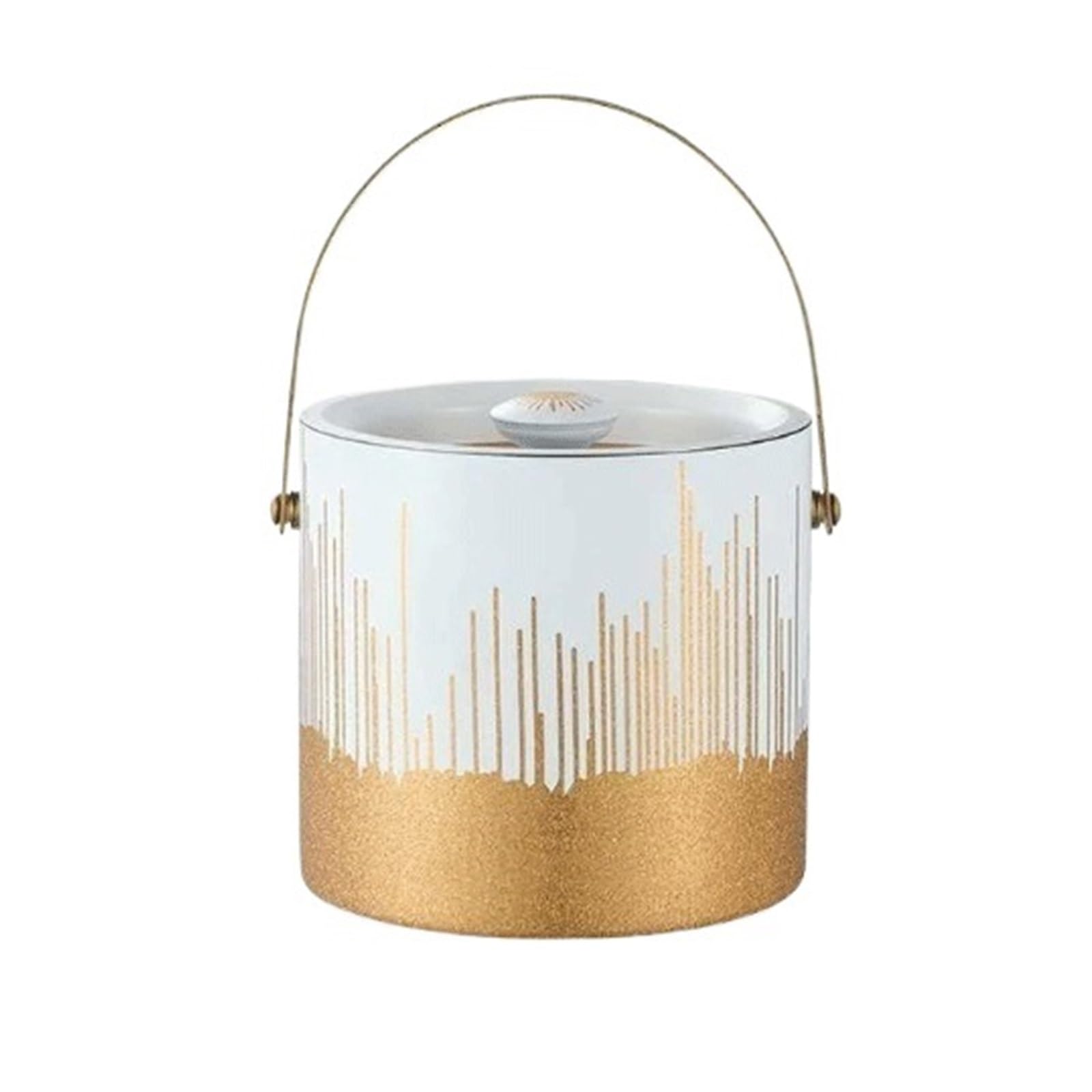 Drinks Bucket/Cooler Platinum Striped Ice Bucket perfect for parties camping Champagne Bucket