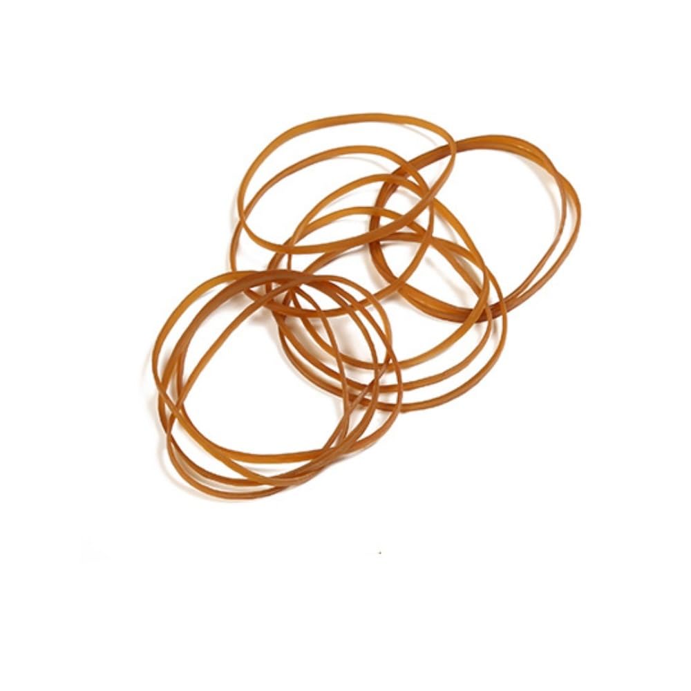 Bande Elastiche Grandi, 100 Pezzi Elastici in Gomma, Elastici in Gomma Gialli 70 x 5 mm Elastici in Gomma, Braccialetti Elastici Accessori for la Cucina di casa