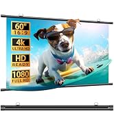 Amazon.co.jp: プロジェクター スクリーン 60インチ 16:9 吊り下げ 4K
