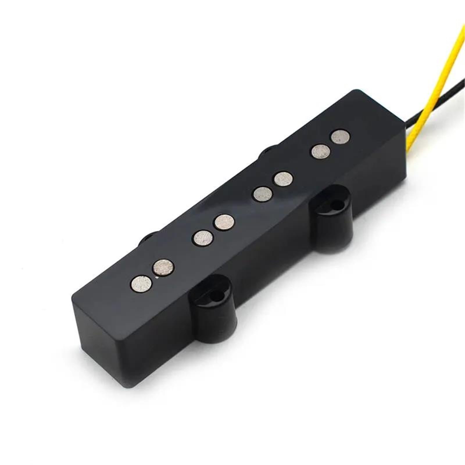 Profesjonalna Wydajność Przetworniki Do Gitary Ele Open Alnico 5 Jazz JB Bass Pickup Neck Lub Bridge Pickup Pleciony Kabel Materiałowy Do 4-strunowych Części Basowych(A)