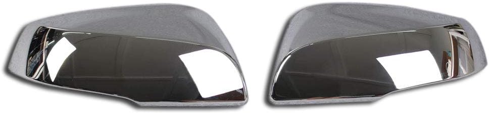 Beautost Fit for Toyota Highlander 2020 2021 2022 2023 2024 2025 Rear View Mirror Side Molding Guard Cover Trims Chrome