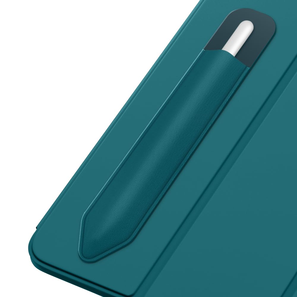 MoKo Adhesive Pencil Case Holder Sticker for Apple Pencil, Midnight Green