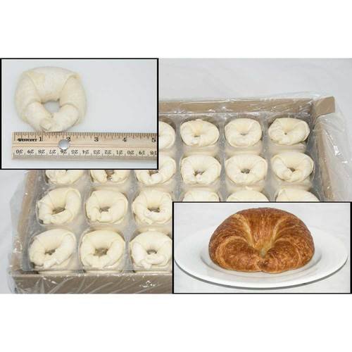 General Mills Pillsbury Butter Pinched Croissant Dough, 2.75 Ounce - 120 per case.