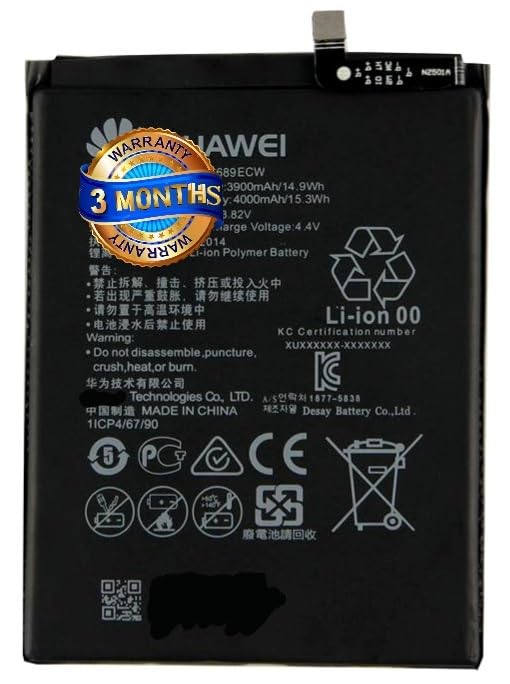 Image of Original Replacement Part HB406689ECW for Huawei Y9 2018-2019 (4000mAh) 3 Months Warranty