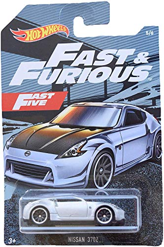 Hot Wheels Fast & Furious Nissan 370Z Plateado miniatura 1