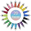 Acrylic Keychain Blanks, Shynek 100Pcs Key Chain Hardware Supplies for Craft Set with Acrylic Blanks, Key Rings, Tassels and Jump Rings for Vinyl Projects, DIY Keychain Supplies #3