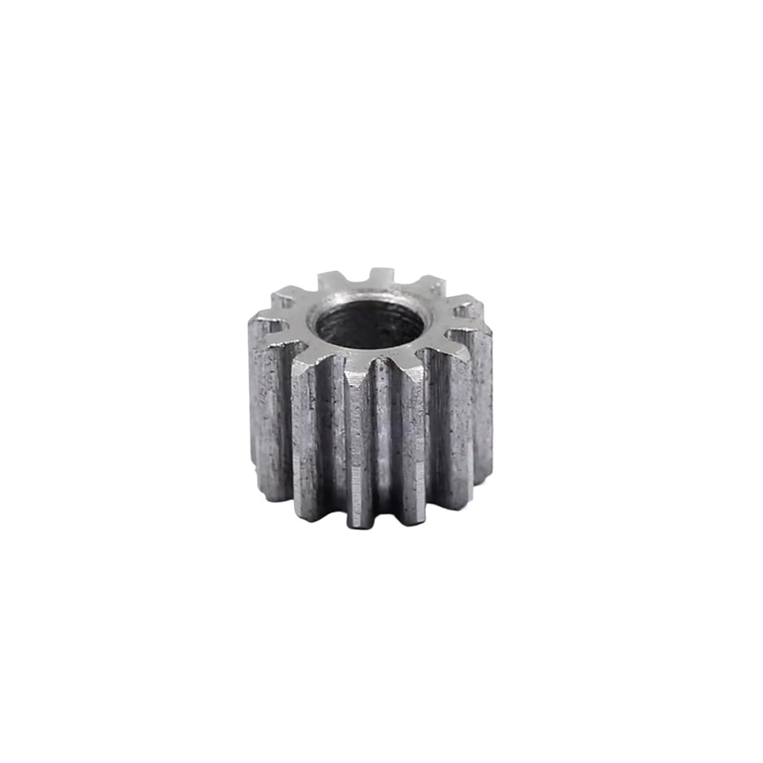 Bevel Gear Pinion Hardware Mechanical 1Pcs 8-19Tooth Module 1 Spur Gear Thick 10mm Carbon Steel Metal Transmission Pinion Process Hole(17 Teeth(Bore 8mm)