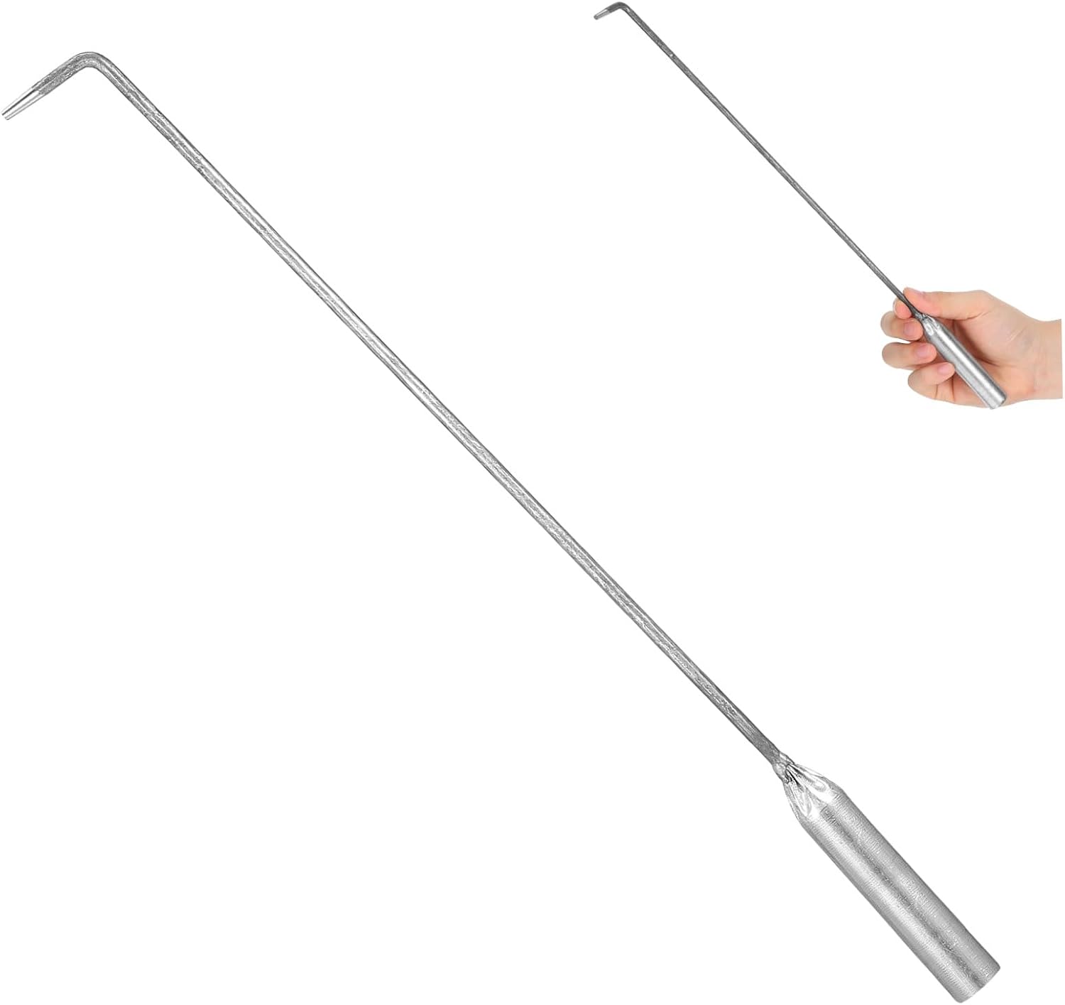 Iron Fire Poker Tool for Fireplace and Fire Pit Outdoor Use