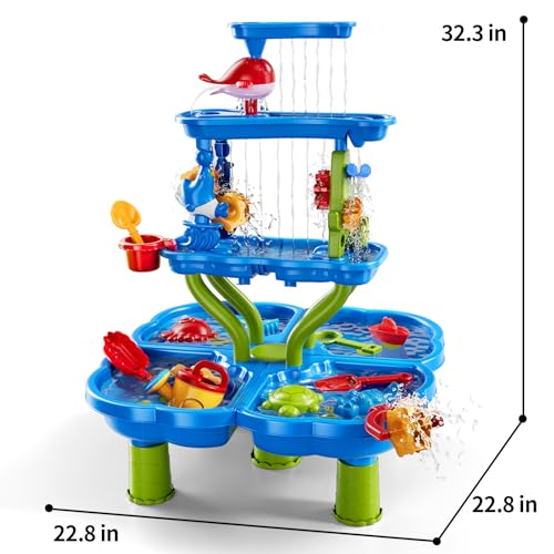 Table à sable et à eau compacte pour occuper vos enfants dehors - 5