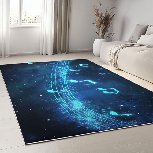 Tapis bleu antidérapant résistant et facile à nettoyer pour bureau