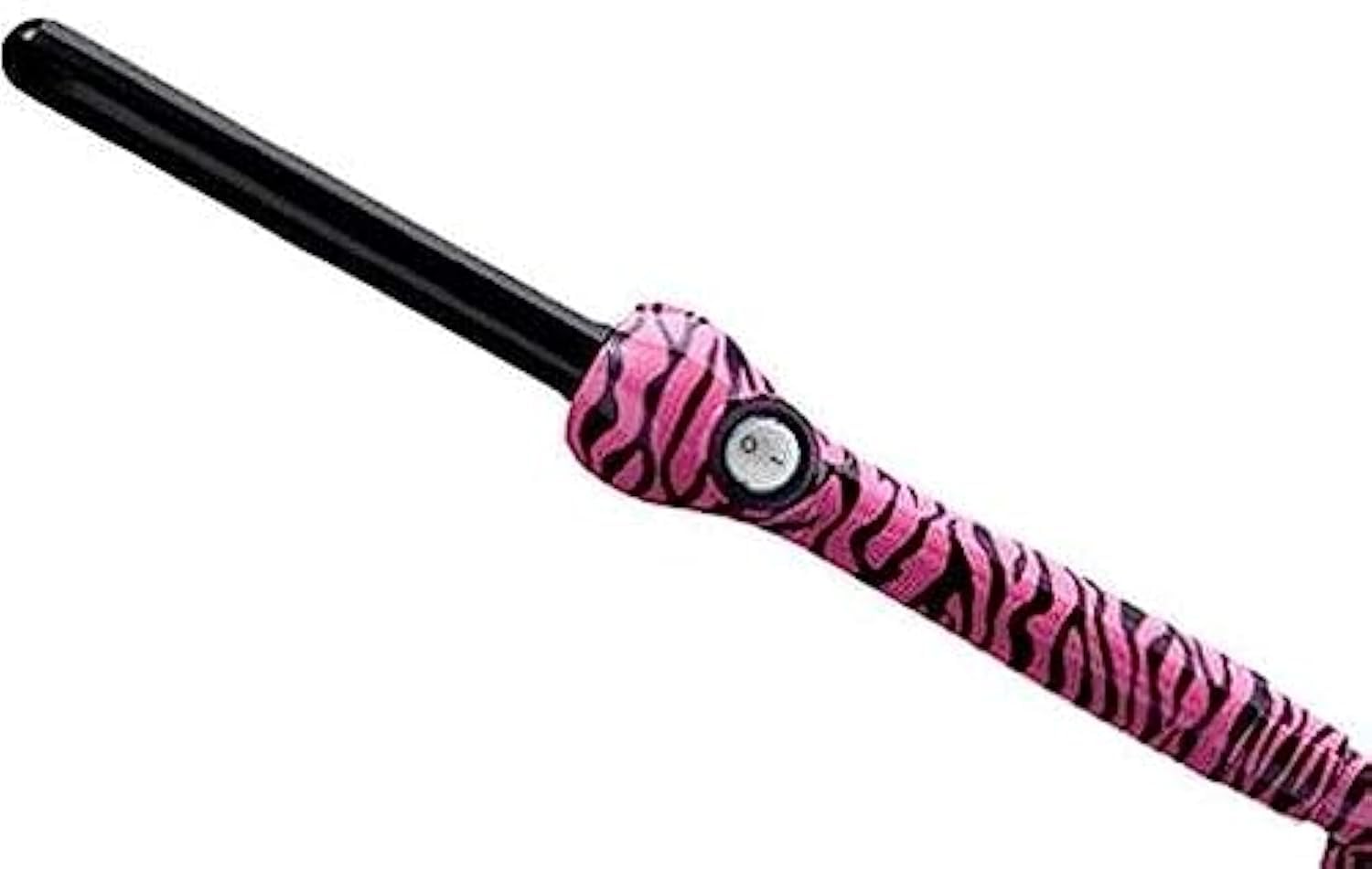 Jose Eber 19 Mm Pink Zebra Clipless Curling Iron