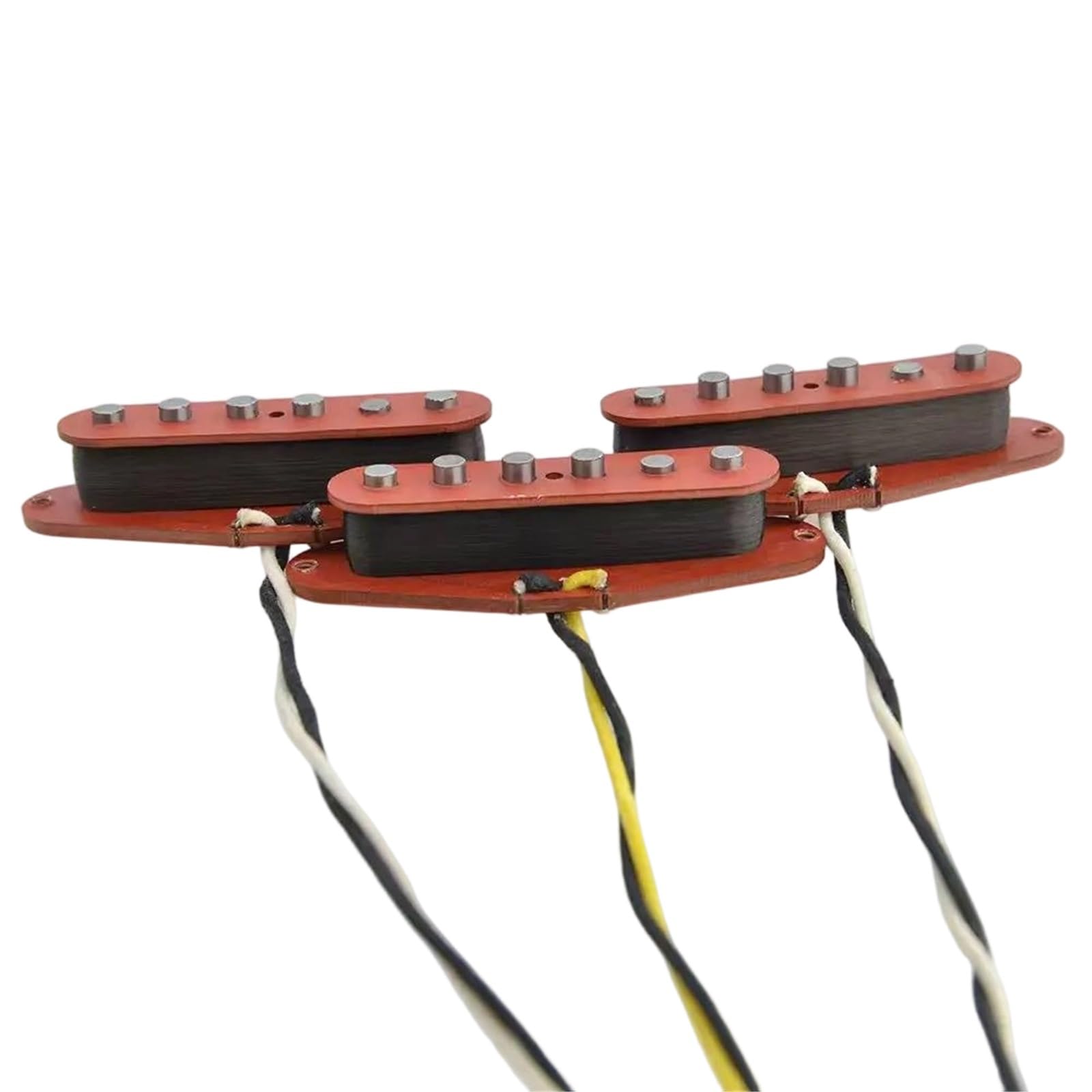 Pastilla De Guitarra Eléctrica Profesional Accesorio De Recogida Profesional Duradero | Pastillas St '57/'62 grabadas a mano