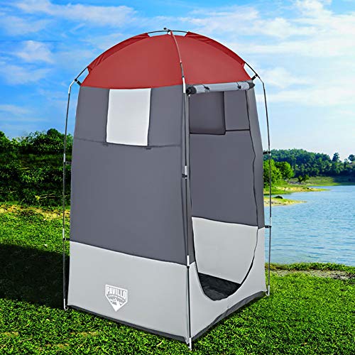 Cabine De Plage / Vestiaire Pop-up 1 Place 110 X 110 X 190 Cm – Intimité Totale à La Plage Ou Camping