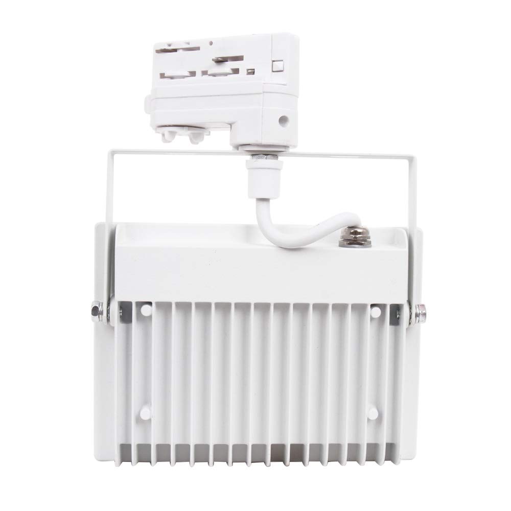 CLE LED Stromschienstrahler 30W weiss 3500K Adapter für Staff Erco Eutrac Uni Schiene Breitstrahler