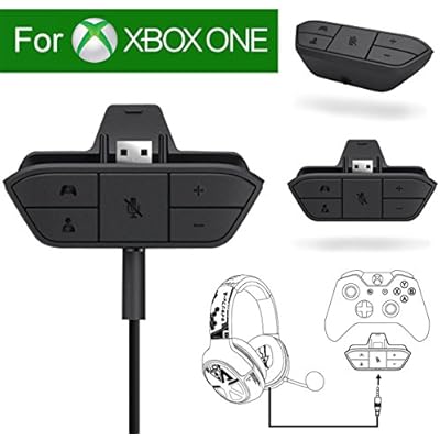 Leoie Stereo Headset Headphone Audio Game Adapter For Microsoft Xbox One Controller
