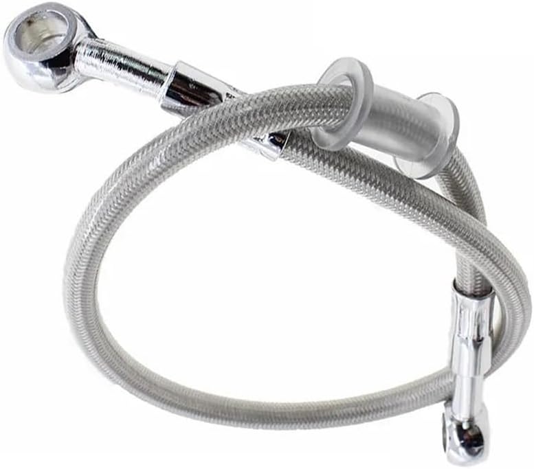 オートバイホース オートバイ 油圧ブレーキ クラッチ オイルホースライン ユニバーサル Moto ATV スクーター用 40cm-2