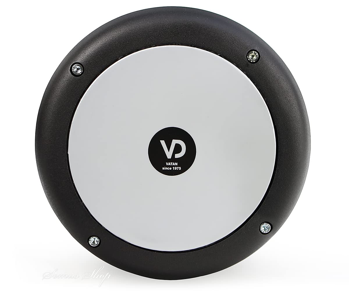 Tambor de percusión darbuka pequeño - fundición de aluminio - funda de piel