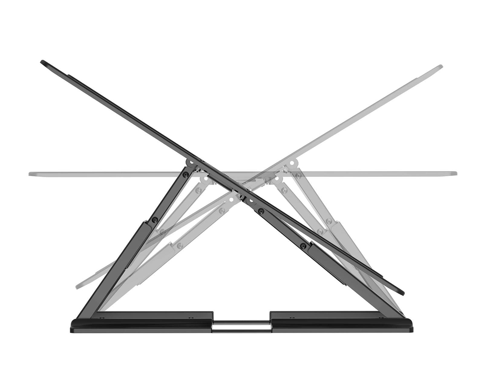 Supporto da parete per TV Ultra-Slim 109,2 - 228,6 cm - Inclinabile e girevole - Supporto TV per TV fino a 50 kg - VESA 400 x 400 - Supporto da parete per TV sottile, nero