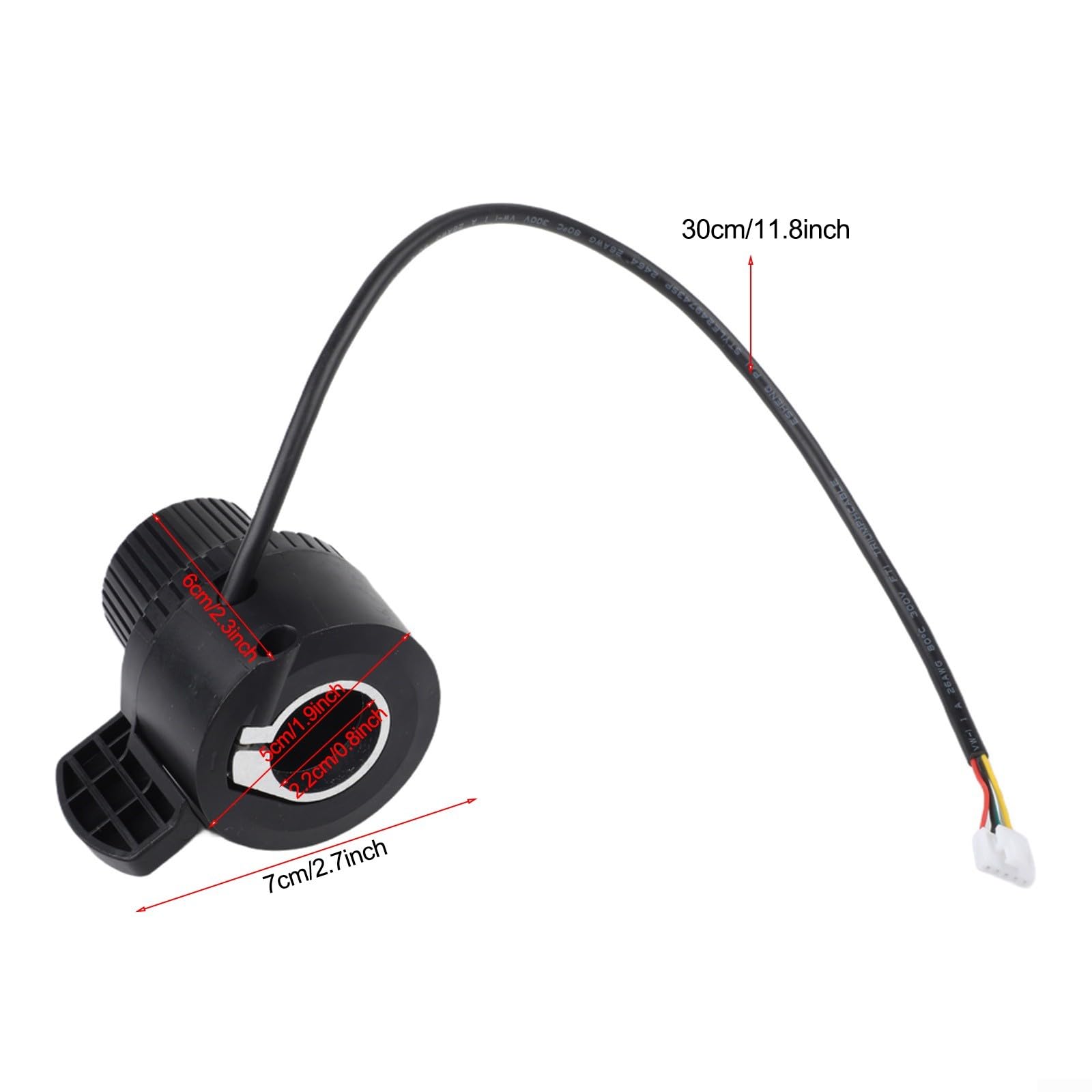 Accélérateur d'accélérateur de scooter électrique, pour Kugoo et pour modèles Kukirin G2/G3/G4, interrupteur à pouce en plastique pour une conduite fluide dans la vie quotidienne
