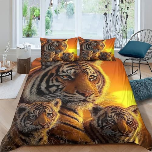 Housse de couette 3D hypoallergénique avec fermeture éclair 260x220 - 4