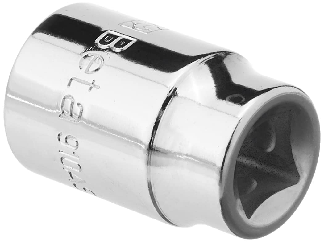 Beta 9100208 Model 910 AS19/32 Bi-hex Hand Sockets, 3/8 Drive, 19/32af, White - Image 2