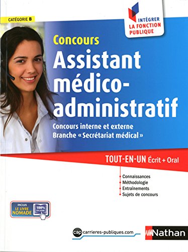 Télécharger Concours Assistant médico-administratif PDF Ebook En Ligne