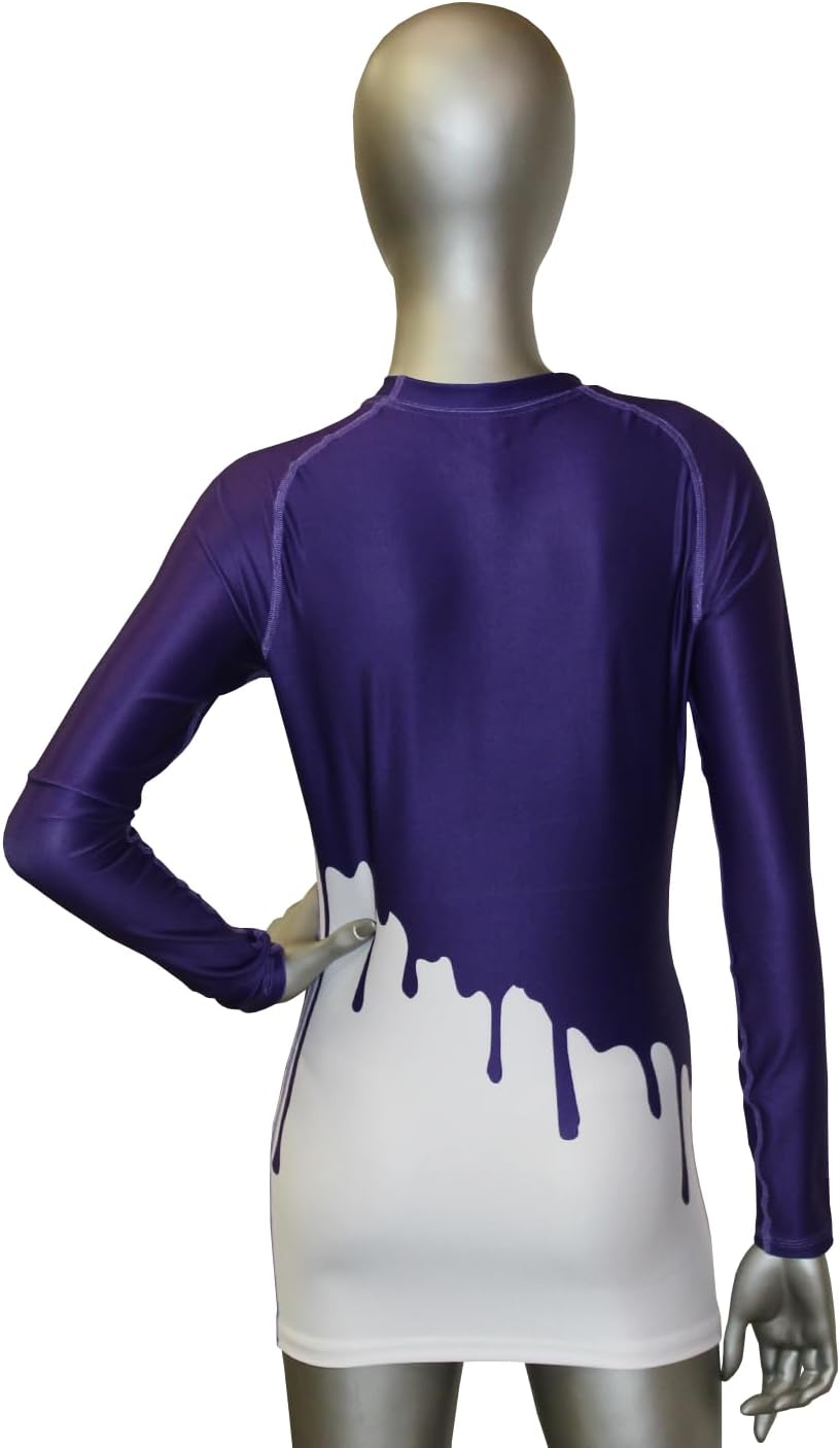 Matman USA The Drip Unisex Long Sleeve MMA - BJJ - Wrestling Rash Guard - Compression Shirt - Made in The U.S.A.