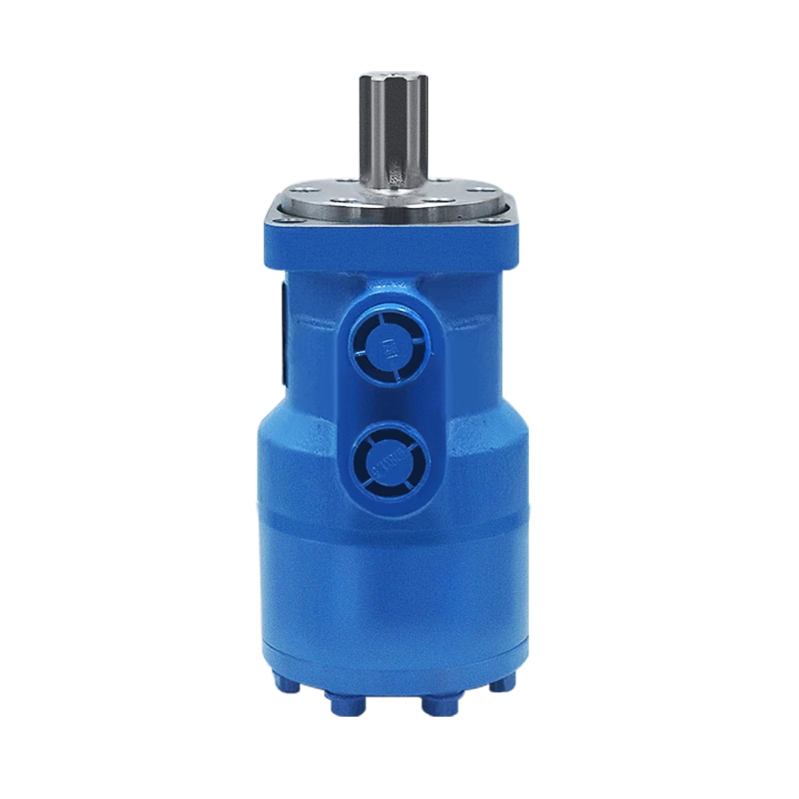 ATO Hydraulic Orbital Motor,Splined Shaft Motor,Engine Hydraulic Motor,with 3 Layers of Rubber Sealing Rings, 4 Bolt Flange,100cc/rev,for Slews, Sweeper Drives, Augers