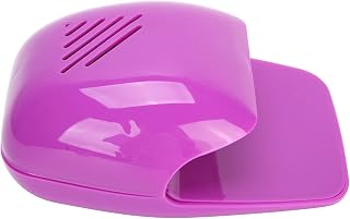 Nail Polish Dryer, Portable Nail Fan Blower for Quick Drying Gel and Acrylic Polish, with Air Spray, for Home Salon Party Travel Manicure (Purple)