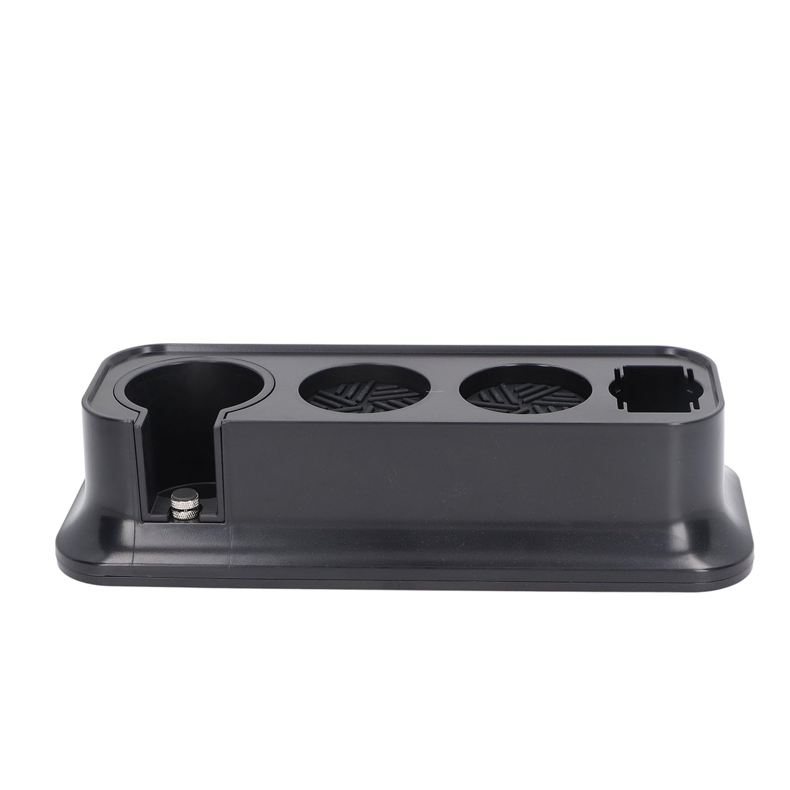 POENVFPO Coffee Tampering Station con Silicone Mat (BLACK)