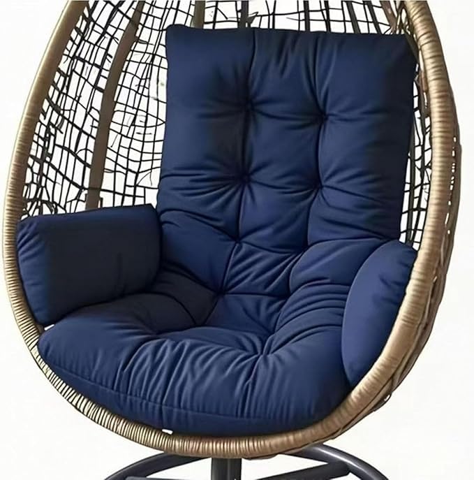 Coussin fauteuil suspendu épais pour soulager le dos sur chaise oeuf