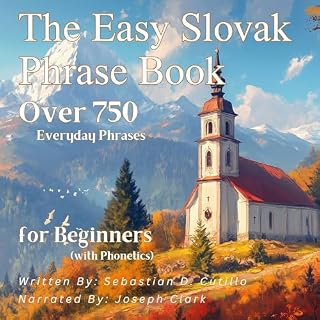 The Easy Slovak Phrase Book Audiobook By Sebastian Cutillo cover art