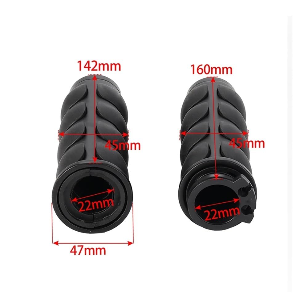 22mm 25mm Motorrad-Lenker Lenkerenden Handgriffe Für Harle Cruiser Chopper Custom Für Suzuk& Boulevard M109R Road Glide MotorradGriffe