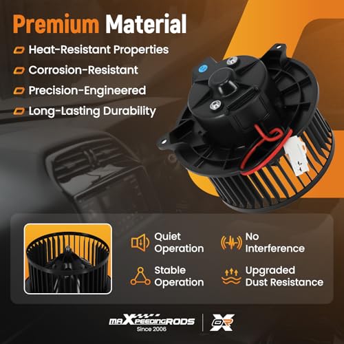 Image of maXpeedingrods AC Heater Blower Motor with Fan 700315 for Dodge Dart 2013 2014 2015 2016# 68225055AB 2311894 68163782AA PM4050