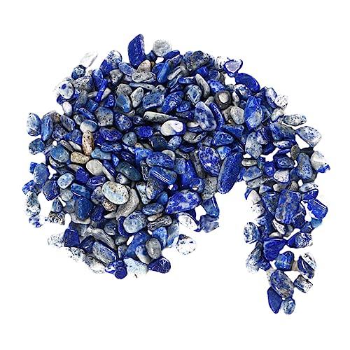 Alipis Blue Aquarium Gravel Decor 200g Lapis Stones Natural Fish Tank Rocks Aquascaping