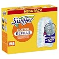 Swiffer Duster - Piumone ricariche, 18 unità, cattura e trattiene 3 volte più polvere e capelli rispetto a uno spolverino tradizionale, efficace contro il 100% delle polveri, manico venduto
