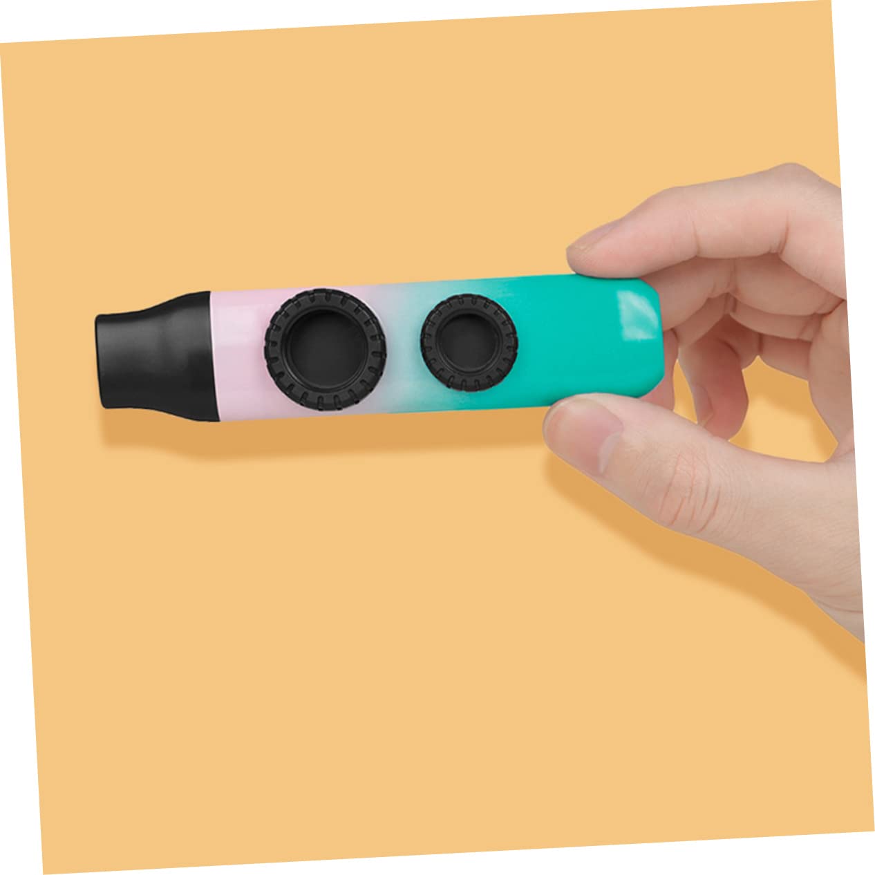 BESTonZON 3juegos Kazoo Portátil De Membrana Con Color Degradado Instrumento Musical Fácil De Usar Para Acompañamiento De Guitarra Fiestas Infantiles