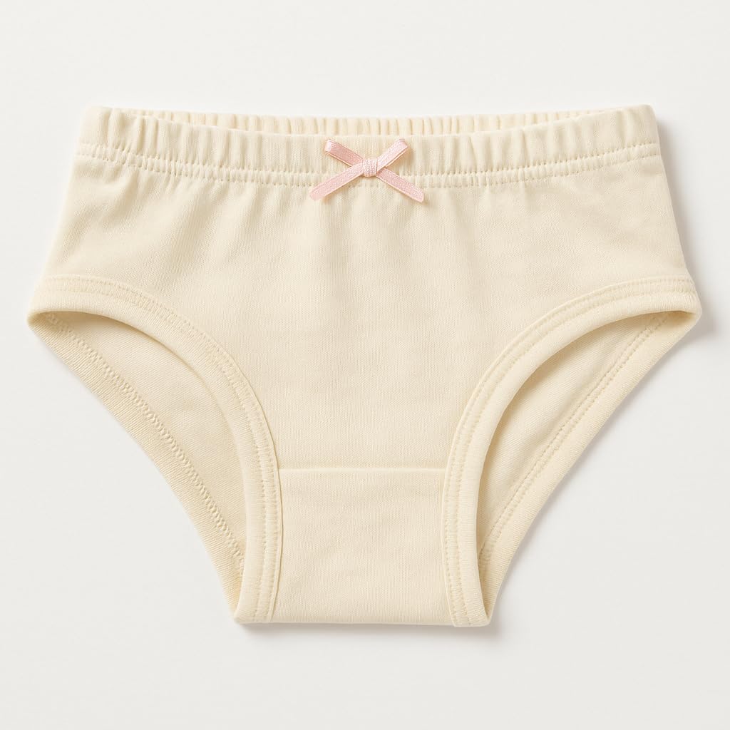Adhigams Baby Girls Cotton Panties | Soft & Breathable Underwear | Skin-Friendly, Stretchable Elastic Waist | Comfortable for Babies & Toddlers 3