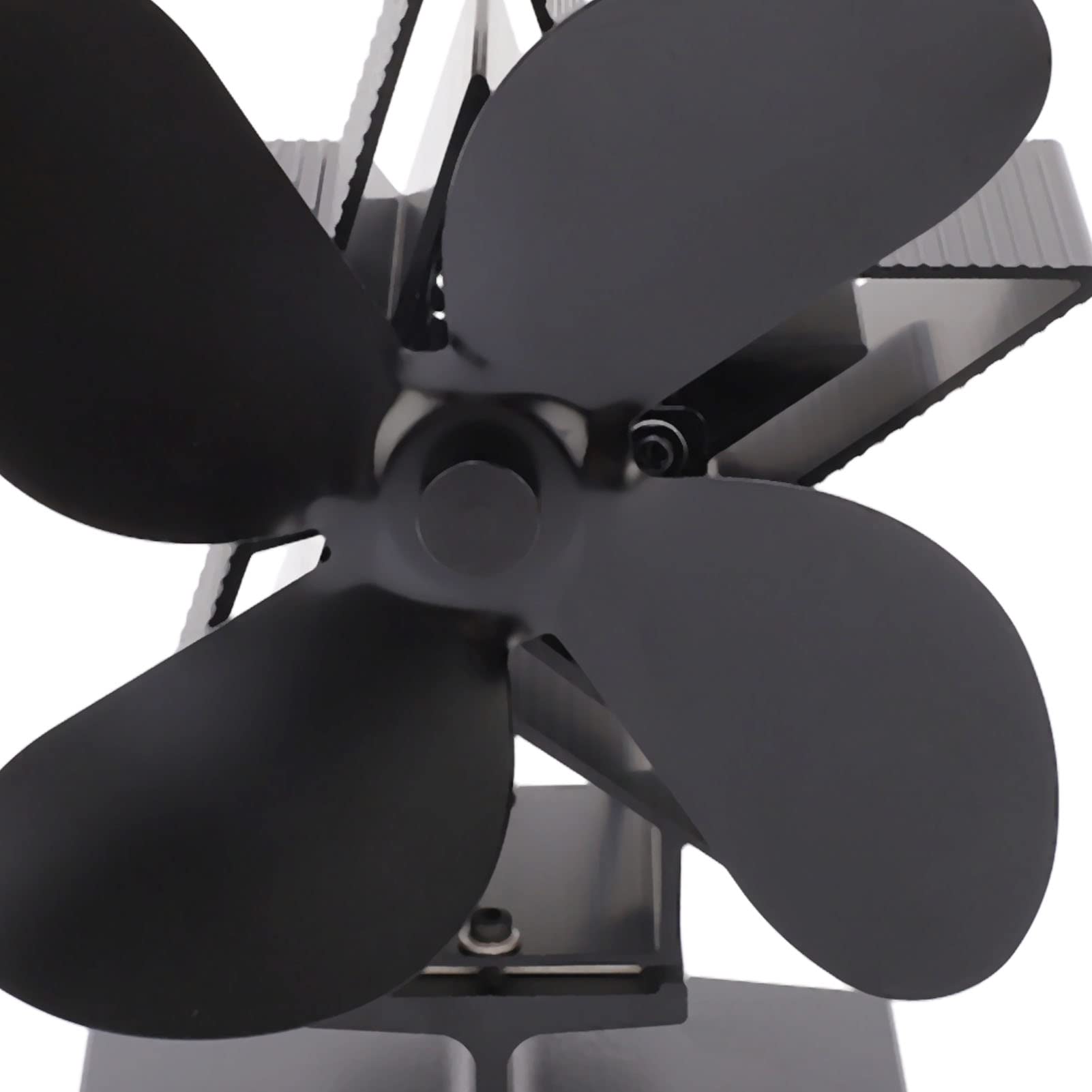 ViaGasaFamido Ventilatore Termico per Stufa a Legna, 4 Pale,