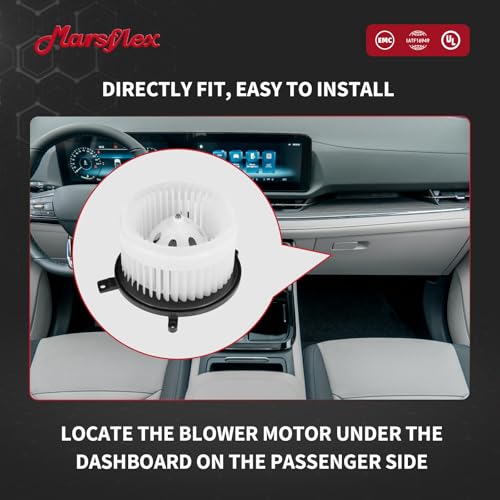 Marsflex Front Blower Motor 700216 for 2008-2017 Dodge Grand Caravan Durango, for Chrysler Town & Country, for Jeep Grand Cherokee, 2009 2010 2011 2012 2013 2014 2015 2016 Blower Motor OE: 68079477AB by Marsflex - Image 5
