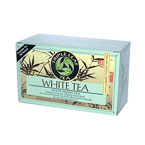 Triple Leaf Tea White Tea, 20 Tea Bags, 1.34 oz (38 g) image 2