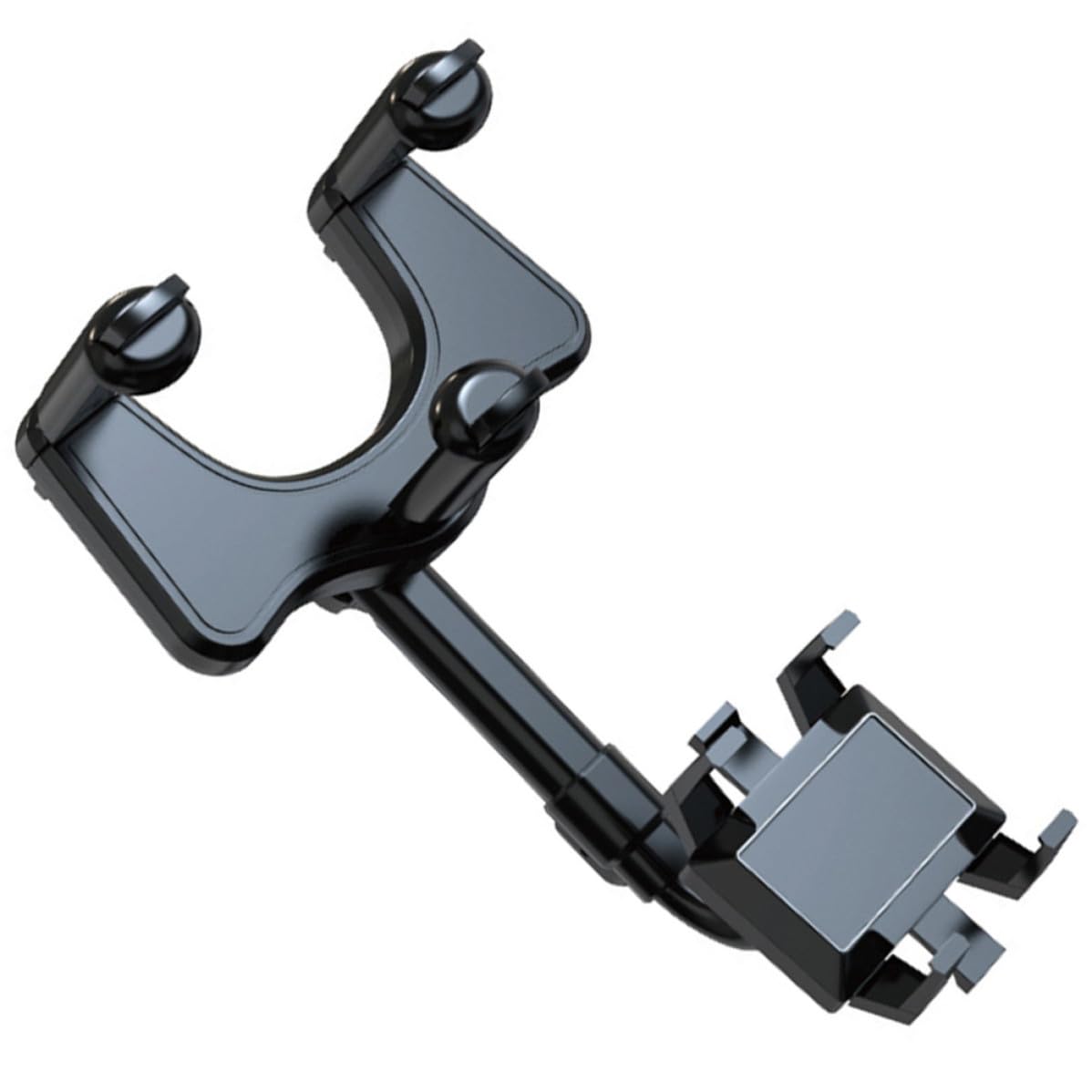 Soporte para Teléfono de Coche Rotativo y Multiángulo en Abs y Pegamento PU para Vehículo, Soporte GPS y Navegación para Conducción Segura