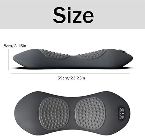 Miniatura 8 de Therava Masajeador de espalda 3 en 1, masajeador de espalda de triple fusión para ciática, con elevación de tracción eléctrica y compresión de