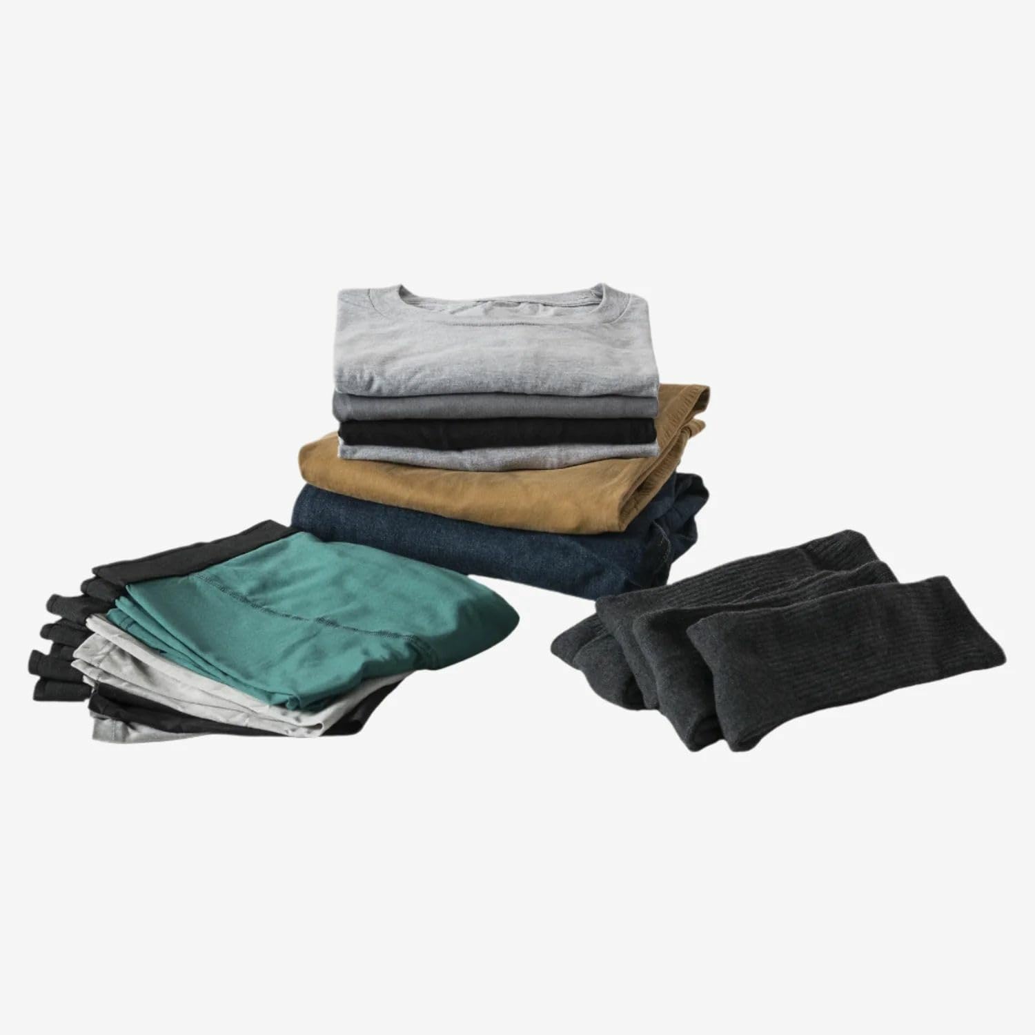 Eagle Creek Pack-It - Cubo de embalaje aislado limpio/sucio, cubos de embalaje de doble compartimento para optimizar el espacio del equipaje, ligero, tela reciclada, lavable, mediano, color negro