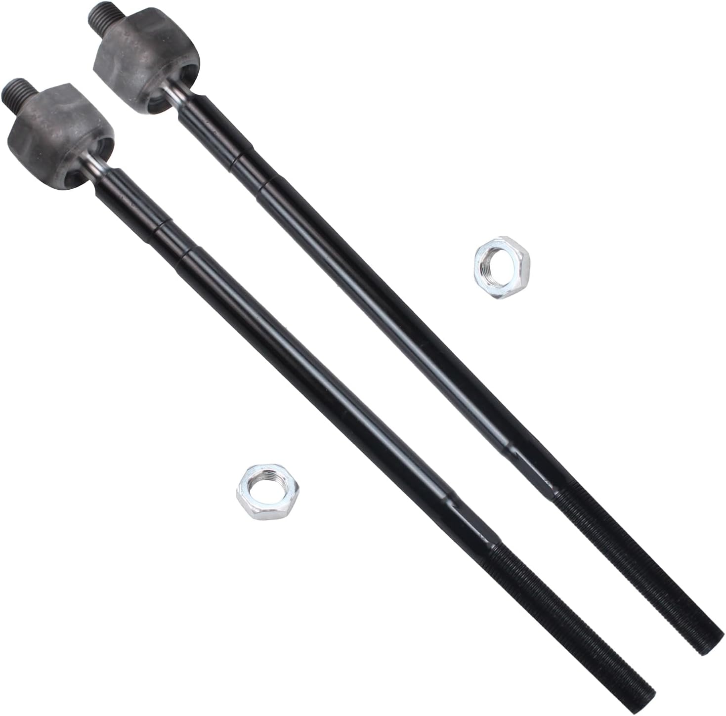 Detroit Axle - Front 4pc Tie Rods for Ford Focus 2006-2007, 4 Outer & Inner Tie Rod Ends Replacement