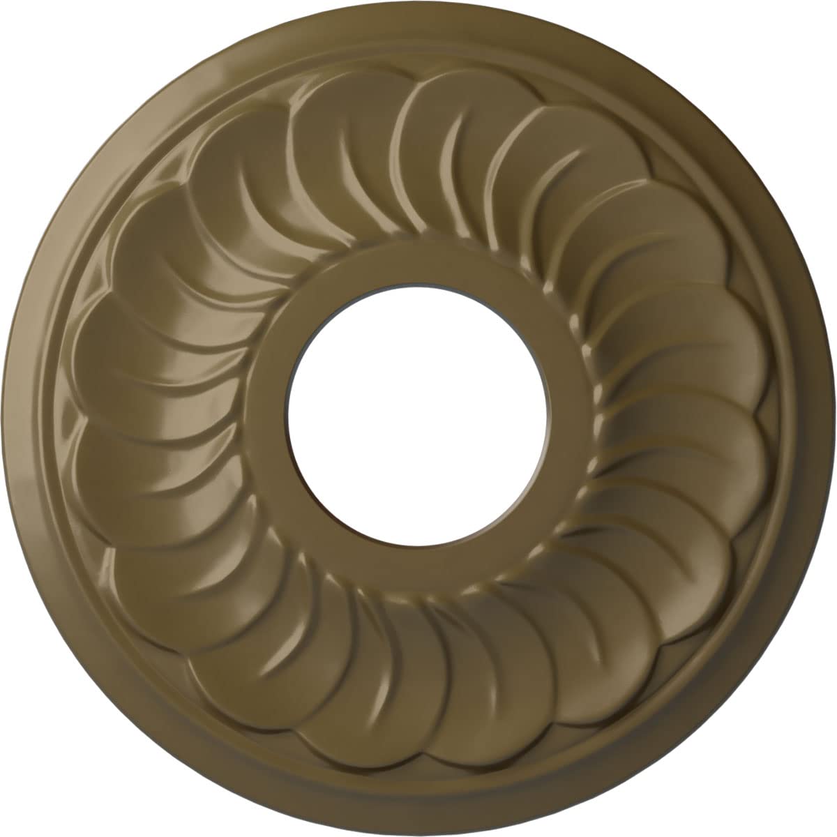 Ekena Millwork Jet Blackthorne Ceiling Medallion, Steel Gray — Amazon image 28