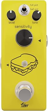 ISET Compressor Guitar Pedal Sandwich Comp for Electric Guitar Bass True Bypass Compressor